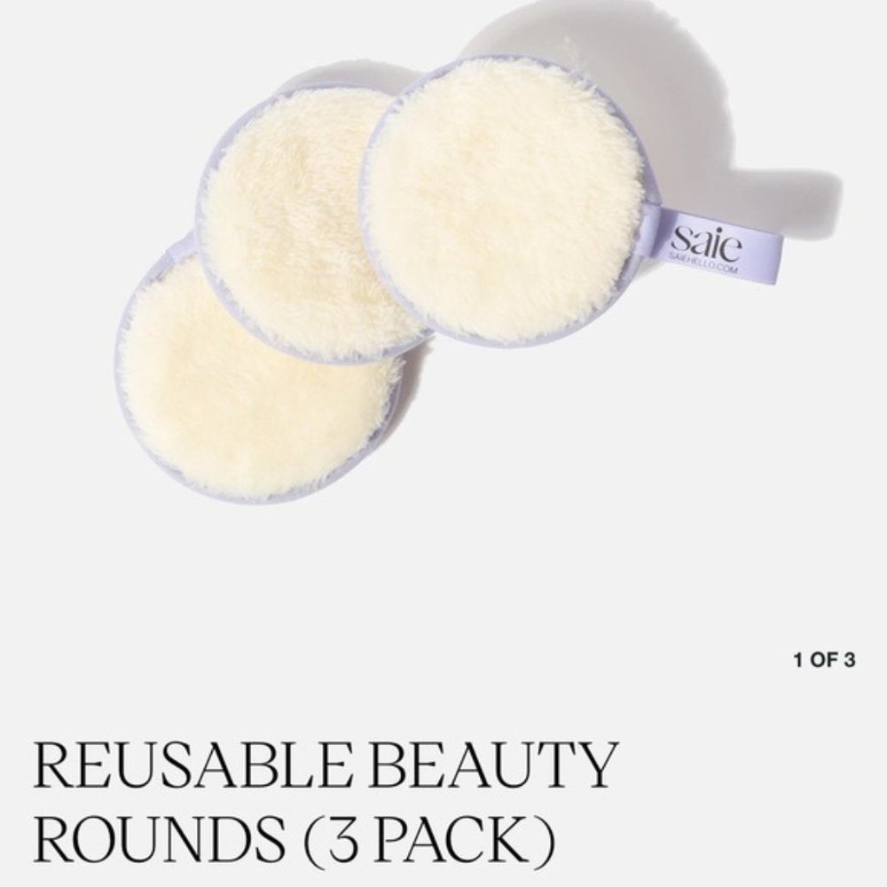 Saie Reusable Beauty Rounds (3 Pack)